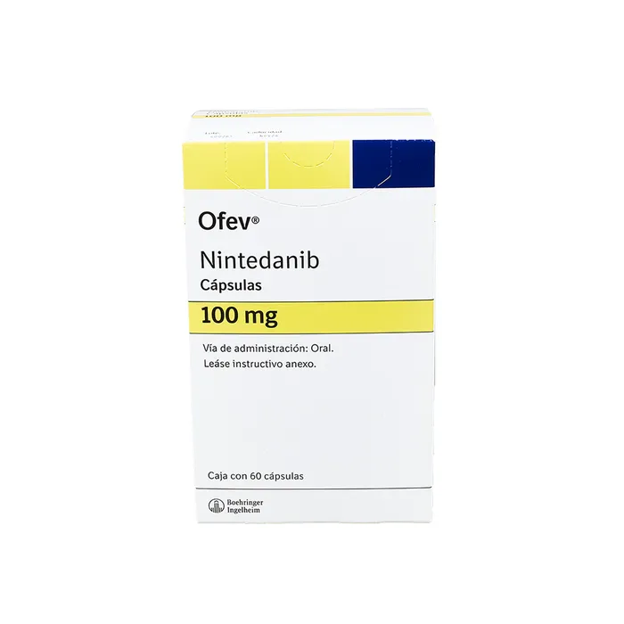 Ofev 100 Mg, 60 Cápsulas